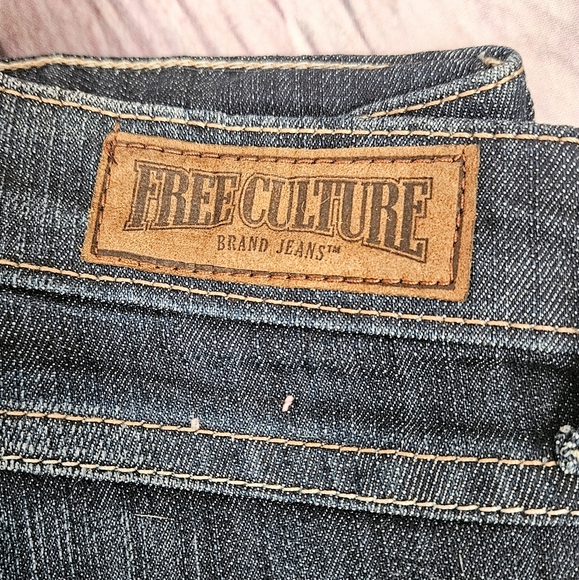 Free Culture NWT Size 0 Low Rise Dark Wash Skinny Jeans - Picture 4 of 7